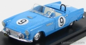 Rio-models Ford usa Thunderbird Cabriolet N 9 Sebring 1955 Scher - Davis 1:43 Světle Modrá