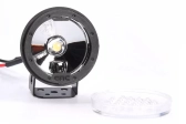 22 mm bodové svetlá s kovovým držiakom (2 ks)