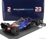Minichamps Williams F1 Fw45 Team Williams Racing Gulf N 2 Austin Usa Gp 2023 Logan Sargeant 1:18 Modrá