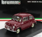 Brumm Fiat 600 Polizia Stradale 1955 1:43 Bordeaux