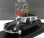 Rio-models Citroen Ds19 Cabriolet With General De Gaulle And Driver Figure 1960 1:43 Black