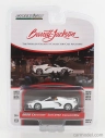 Greenlight Chevrolet Corvette Spider 1957 2020 - Barrett Jackson 1:64 Biela