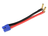 Pozlátený kábel batérie 4,0 mm - batéria EC3