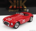 Kk-scale Ferrari 166mm 2.0l V12 N 20 Winner Spa Francorchamps 1949 L.chinetti - J.lucas 1:18 Červená