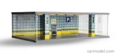 Atlantic Vetrina display box Diorama Parcheggio Secondo Piano - Parking P2 Yellow Floor - Cars Not Included - Lungh.lenght Cm 43.0 X Largh.width Cm 25.0 X Alt.height Cm 14.0 1:64 Různé