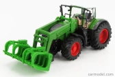 Bburago Fendt Vario 1050 Tractor With Front Grapple 2016 1:50 Zelená Šedá Červená