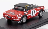 Trofeu Fiat 124 Sport Spider 1600 N 17 Rally Tap 1973 Mario Figueiredo - Carlos Barata 1:43 Černá Červená