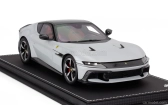 Bbr-models Ferrari 12cilindri Coupe V12 830cv 2024 - Con Vetrina - With Showcase 1:18 Bianco Artico - Bílá Met