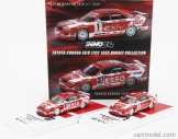 Inno-models Totota Set 2x Corona Exiv Zent N 1 Racing + Esso N 37 Racing 1995 1:64 červená biela
