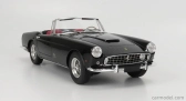 Matrix scale models Ferrari 250gt Ii-series Cabriolet Open 1960 - Con Vetrina With Showcase 1:18 Black