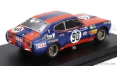 Trofeu Ford england Capri 2600 Lv 3.0l V6 N 90 24h Le Mans 1974 Jean Claude Guerie - Dominique Fornage - Serge Godard 1:43 Červená Modrá