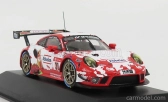 Ixo-models Porsche 911 991-2 Gt3 R Team Frikadelli Racing N 31 24h Nurburgring 2019 S.muller - R.dumas - M.campbell - M.jaminet 1:43 Červená biela