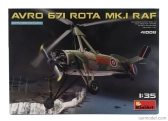 Miniart Avro 671 Rota Mki Vojenské lietadlo 1933 1:35 /