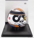 Spark-model Bell helmet F1  Casco Helmet At04 Team Alpha Tauri N 21 Season 2023 Nyck De Vries 1:5 Černá Bílá Žlutá