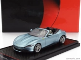 Bbr-models Ferrari Roma Spider Open 2020 1:43 Celeste Trevi - Light Blue Met