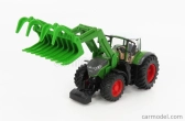 Bburago Fendt Vario 1050 Tractor With Front Grapple 2016 1:50 Zelená Šedá Červená