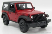 Maisto Jeep Wrangler Willys Soft-top 2014 1:18 červeno-čierna