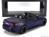 Minichamps BMW radu 4 M4 (g83) Cabriolet 2020 1:18 Matt Blue