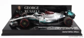 Minichamps Mercedes gp F1 W13e Team Mercedes-amg Petronas F1 N 63 4. Bahrain Gp 2022 George Russel 1:43 Strieborná zelená