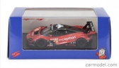 Spark-model Mclaren 720s Gt3 Evo M840t 4.0l V8 Turbo Team Inception Racing N 70 24h Le Mans 2024 Brendan Iribe - Ollie Millroy - Frederik Schandorff 1:64 Červená Černá