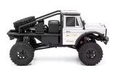 RTR HOBBYTECH CRX18 Truck Trial 1/18, 4wd, Honcho verzia – strieborný