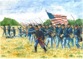 Italeri figúrky – UNION INFANTRY (AMERICAN CIVIL WAR) (1:72)