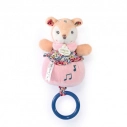 Doudou Plyšový jeleň hrajúci melódiu 20 cm