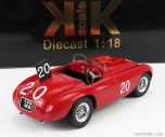 Kk-scale Ferrari 166mm 2.0l V12 N 20 Winner Spa Francorchamps 1949 L.chinetti - J.lucas 1:18 Červená
