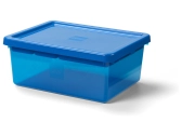 LEGO úložný box s organizérom červený