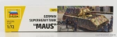 Zvezda Tank Maus German Superheavy 1945 1:72 /