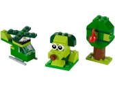 LEGO Classic - Zelené kreatívne kocky