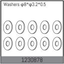 1230878 - 8*3.2*0.5 Washers (10)