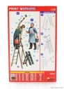 Miniart Figures Paint Workers 1:35 /