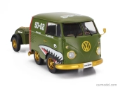 Solido Volkswagen T1 Van Kool Combi With Trailer 1950 1:18 Zelená