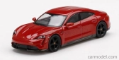Maisto Porsche Taycan Turbo S 2019 1:64 Červená