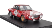 Topmarques Lancia Fulvia Hf 1600 Coupe (nočná verzia) N 12 2nd Rally Sanremo 1972 Sergio Barbasio - Piero Sodano - Con Vetrina - S vitrínou 1:12 červená biela