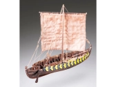 Dušek vikingská loď Gokstad 1:72 kit
