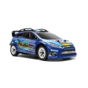 RC auto Ford Focus WRC s hliníkovým podvozkem, pohonem 4X4 a LED osvětlením, 2,4 GHz, 1:28