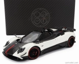 Almost-real Pagani Zonda 5 Cinque Roadster 2009 1:18 Bílý Černý Uhlík