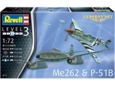 Revell Messerschmitt Me262, North American P-51B (1:72) (súprava)