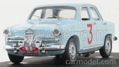 Rio-models Alfa romeo Giulietta Ti N 3 Rally Montecarlo 1960 E.carlsson 1:43 Light Blue