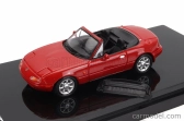 Zapaľovanie-model Mazda Eunos (mx5) Spider Roadster 1989 1:64 Červená