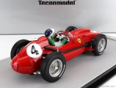 Tecnomodel Ferrari F1 Dino 246 N 4 Winner French Gp Mike Hawthorn (s figúrkou pilota) Majster sveta 1958 1:18 Červená