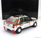 Kyosho Lancia Delta Hf Integrale 4wd (night Version) Team Lancia Totip N 1 Winner Rally Targa Florio 1987 Dario Cerrato - Giuseppe Cerri 1:18 Bílá Červená Zelená