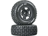 Duratrax koleso 3.2/2.4" Slash H12x24mm Lockup SC C2 (2)