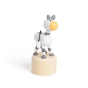Bigjigs Toys Drevené stláčacie zvieratká Safari Zebra
