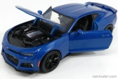 Maisto Chevrolet Camaro Zl1 Coupe 2017 1:24 Blue Met