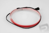 Svietiaca páska 60 cm (šírka 6 mm) červená