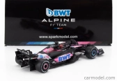 Spark-model Alpine F1 A524 Team Bwt Alpine N 31 Sezóna 2024 Esteban Ocon 1:64 Čierna Modrá Ružová