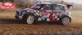 Edicola Mini Countryman John Cooper Works Wrc N 14 P.Nobre - E.Paula 1:43, zelená